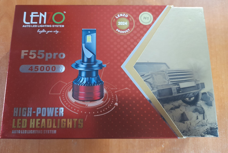 هدلایت لنزو F55pro با گارانتی پایه h1